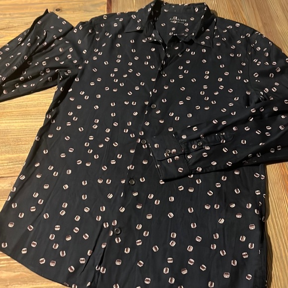 All Saints Tops - All Saints Button Shirt Small